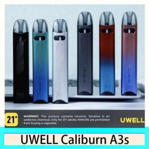 UWELL Caliburn A3S咖哩棒A3S POD電子煙主機官網評價說明書