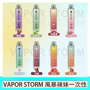 VAPOR STORM風暴辣妹一次性主機充電7500口（5%）